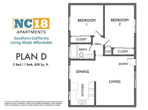 Plan D 209 floor plan